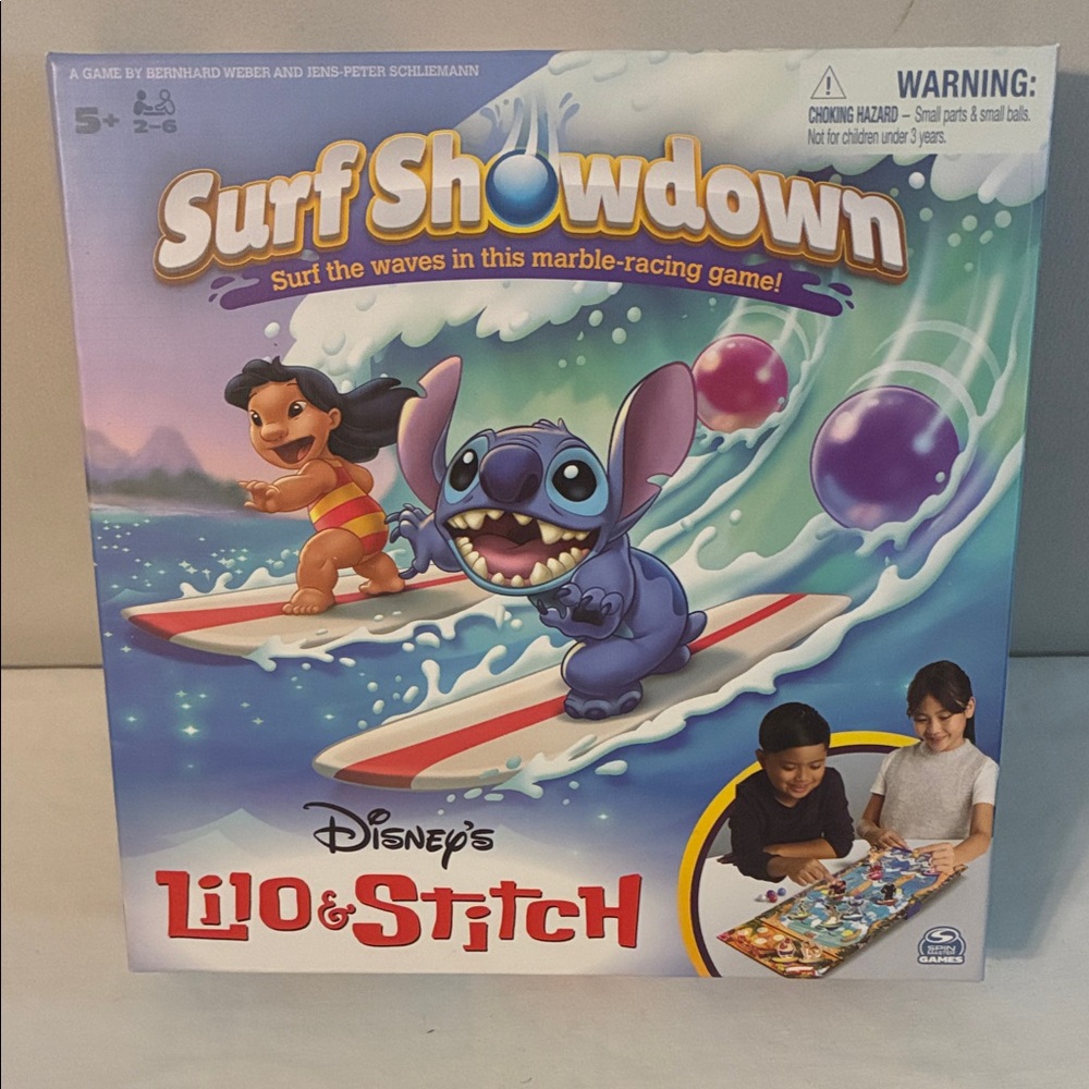 Disney Lilo & Stitch Surf Showdown Game - Blue and Purple